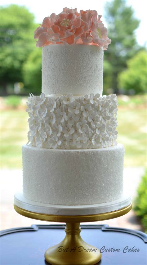 Peony Wedding Cake Cakecentral Com