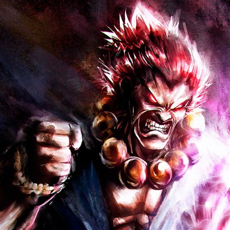 Download, share or upload your own one! 2048x2048 Akuma Street Fighter Game 5k Ipad Air HD 4k ...