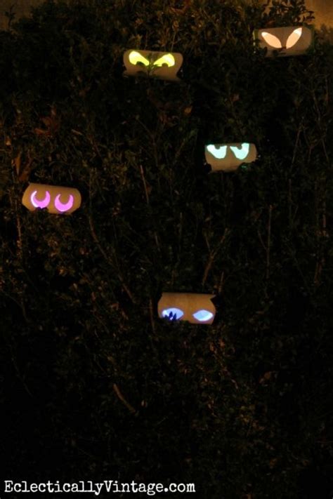 How To Make Halloween Glow Stick Eyes Cheap
