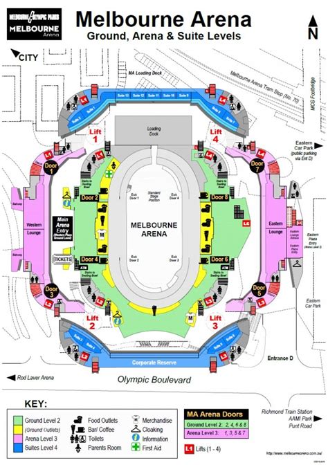 I want to book seats at a couple of concerts at rod laver arena in melbourne. Maps Melbourne Arena with regard to Amazing hisense arena ...