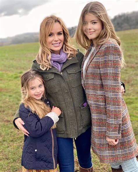 Amanda Holden Shares Rare Snap Of Her Lookalike Daughters On Country