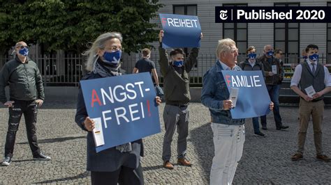 Germanys Coronavirus Protests Anti Vaxxers Anticapitalists Neo