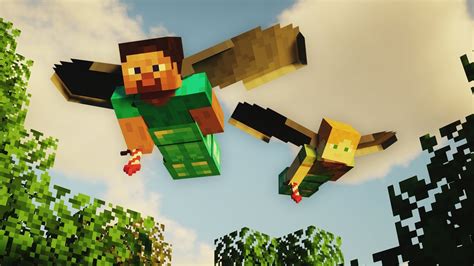 Alex And Steve A Minecraft Cinematic Short Youtube
