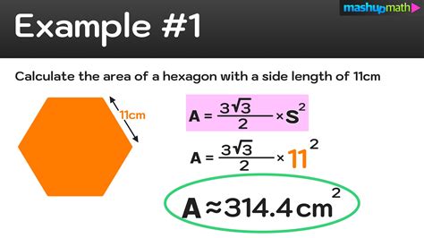 how to find the area of a hexagon in 3 easy steps — mashup math