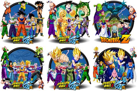 This saga aired in japan in late 1992 and early 1993 and in the united states in late 2000. Dragonball Kai Complete Icon Set by DarkSaiyan21 on DeviantArt