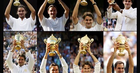 roger federer s wimbledon titles know how many the tennis ace has won