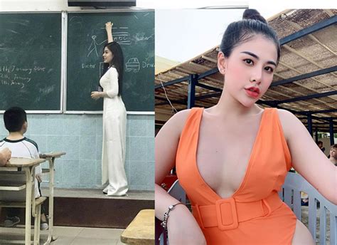 2 cô giáo hot trên mạng xã hội Việt bị đàm tiếu vì chăm mặc đồ khoe