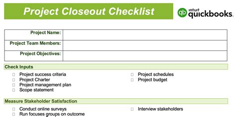 6 Steps To A Successful Project Closure Quickbooks Canada