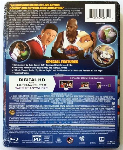 Synopsis For Space Jam On Its Blu Ray Rfunny