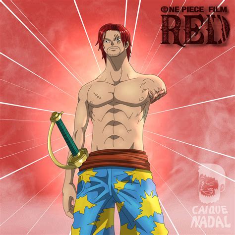 Shanks Red Movie One Piece By Caiquenadal On Deviantart