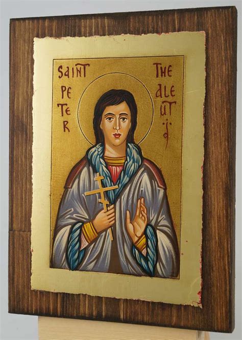 Saint Peter The Aleut Small Orthodox Icon Blessedmart