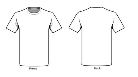 Blank Tshirt Template Front Back Side Hd Wallpapers Wallpapers
