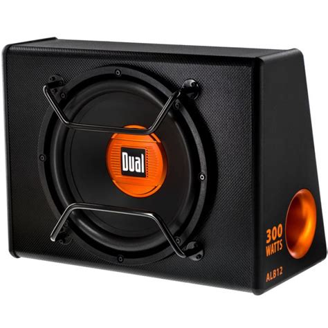 Dual Alb12 12 Inch Amplified Subwoofer With Ported Enclosure