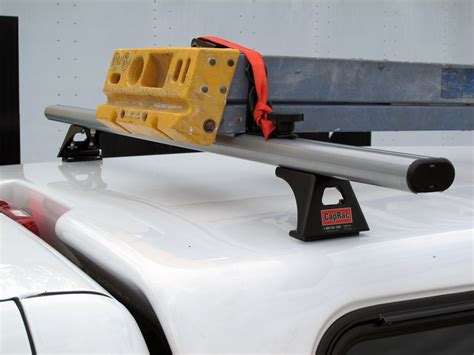 A great selection of racks that attach to your truck cap's roof. TracRac CapRac Ladder Rack for Camper Shell/Truck Cap ...