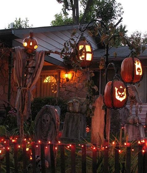 10 Outdoor Halloween Decorations Ideas Countertop Garden Page 7