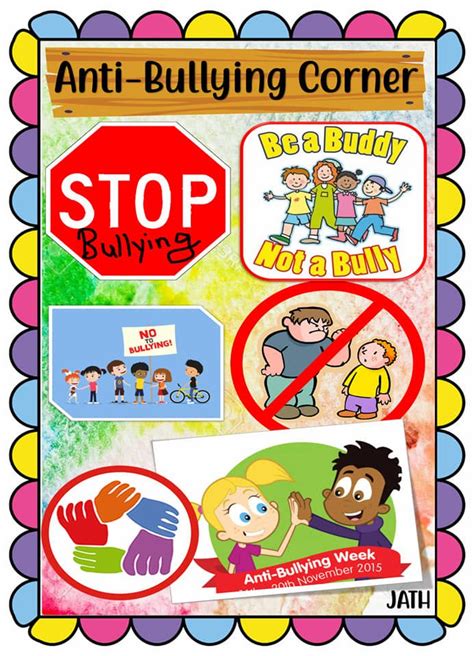 Free Printable Bullying Posters Printable Templates