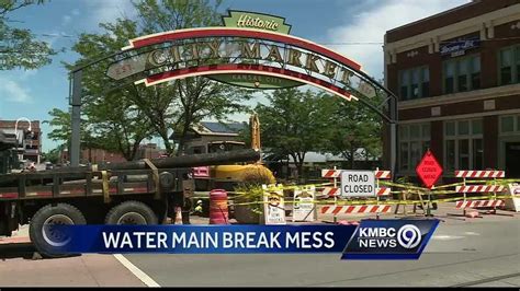 Water Main Break Leaves Mess Behind In Kcs City Market