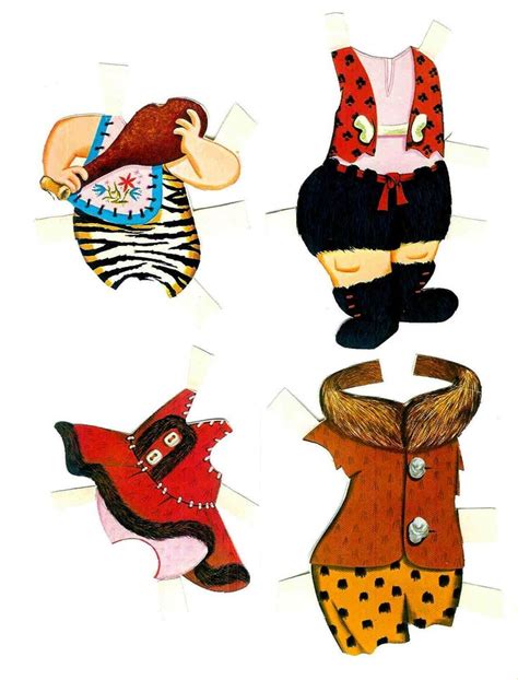 3 Pebbles And Bamm Bamm Paper Dolls Page 12 Paper Dolls Clothing