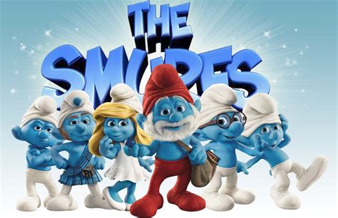 Smurfs The Lost Village Animation Cartoon Hd Wallpaper