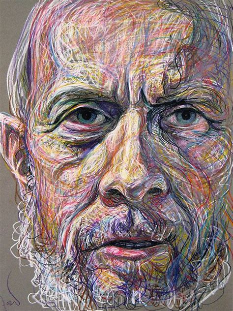 Artodyssey Fred Hatt Portrait Art Color Pencil Art Art