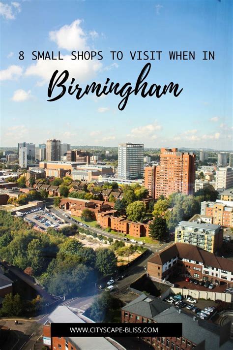 8 Small Shops You Should Visit When In Birmingham What To Do In