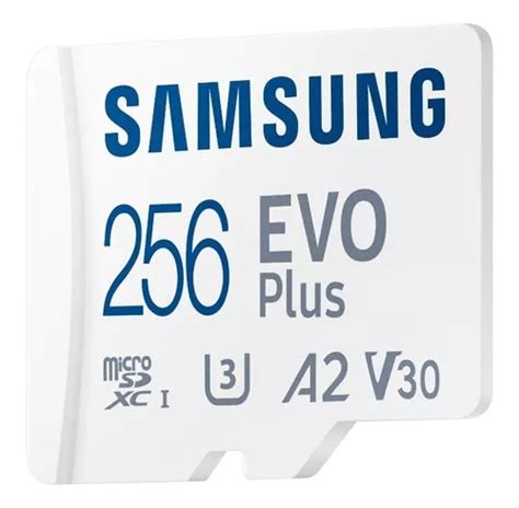 Micro Sd Xc Samsung Evo Plus 256gb A2 Uhs 1 U3 C10 130 Mb s Envío gratis