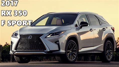 You appreciate the finer things in life, the vehicle you drive should not. 2017 Lexus RX 350 F SPORT - YouTube