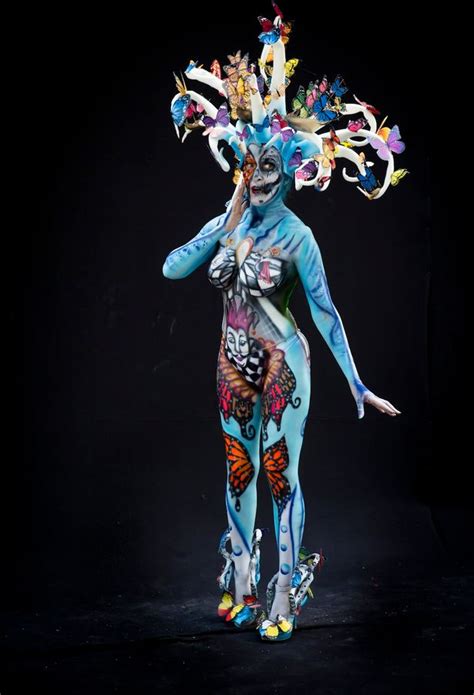 World Bodypainting Festival Naked Models Stun As They Become Living