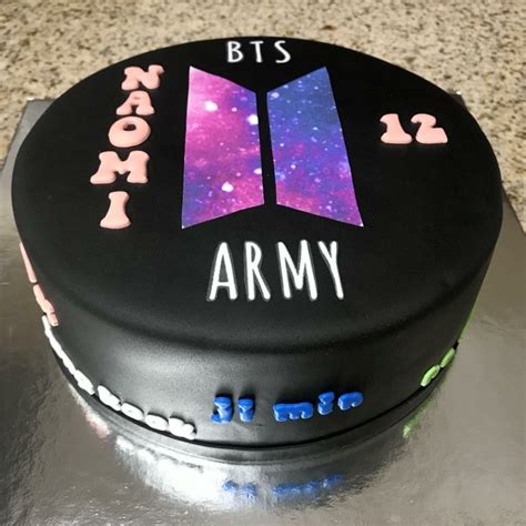 BTS Cake Bts Cake Bts Birthdays Cake