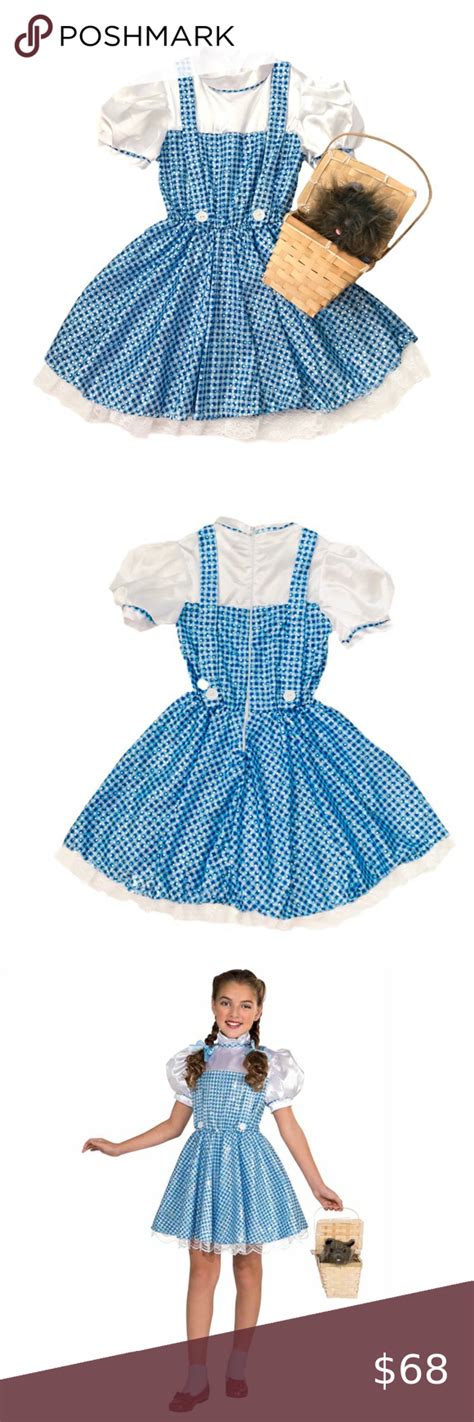Wizard Of Oz Dorothy Costume With Toto Accessory Wizard Of Oz Dorothy Costume Dorothy