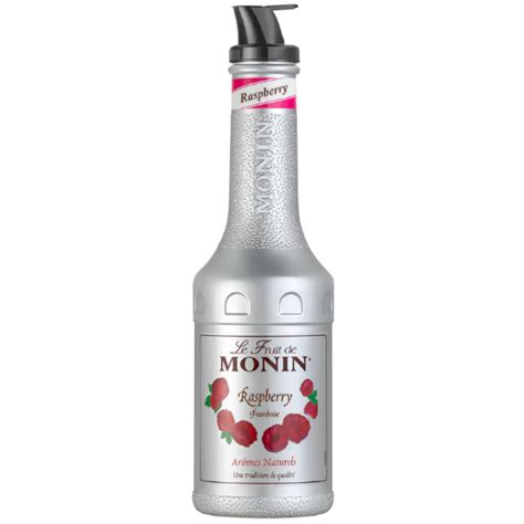 Monin Raspberry Fruit Mix Puree 1ltr At Drinkstuff