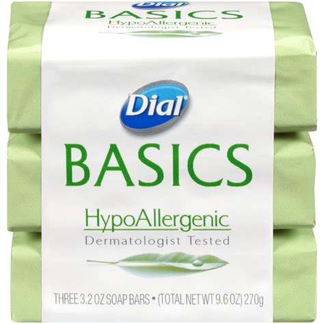Dial Basics Hypoallergenic Bar Soap 32 Oz Instacart