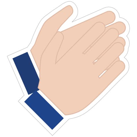Hands Clapping Emoji Sticker