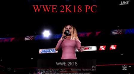 Players take control of wwe and nxt wrestlers and take part in the. WWE 2K18 PC Download Full Version Game | Highly Compressed