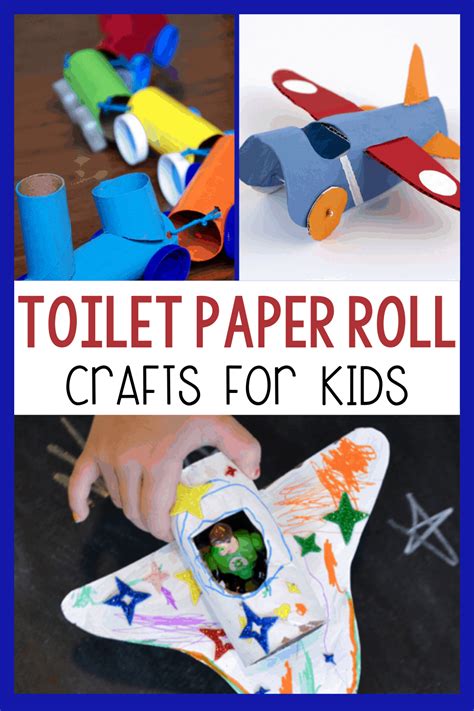 Need A Use For All Those Toilet Paper Rolls Transportation Crafts