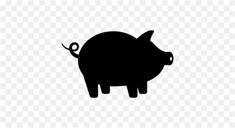 Pig With Round Tail Free Vectors Logos Icons And Photos Downloads