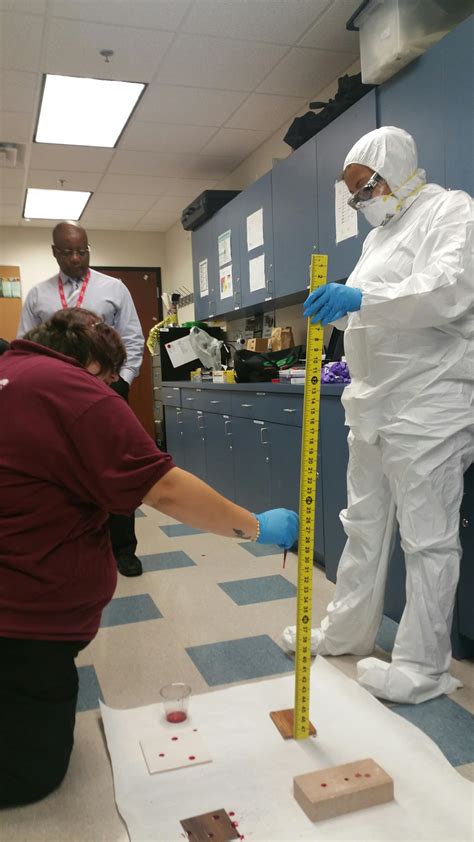 Jacksonville Forensic Science And Crime Scene Technology Students