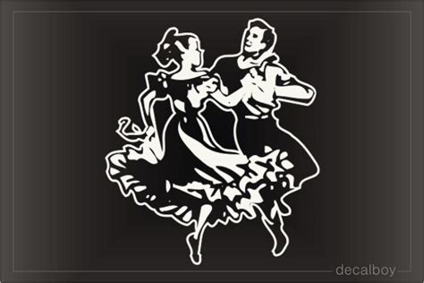 Dancers Decals And Stickers Decalboy