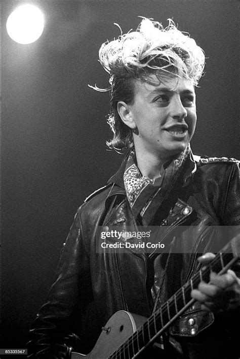 Photo Of Stray Cats And Brian Setzer Brian Setzer Performing On Stage