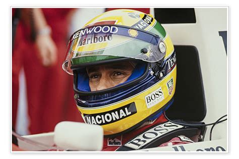 Ayrton Senna San Marino Gp 1993 Print By Motorsport Images Posterlounge