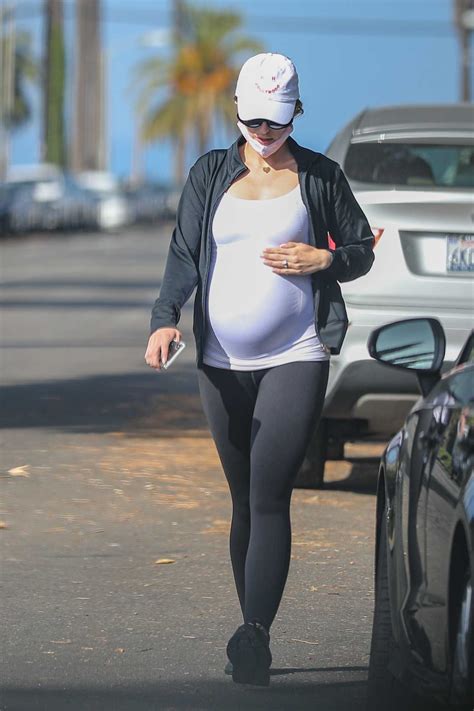 Katherine Schwarzenegger Shows Off Her Baby Bump Out On A Walk In