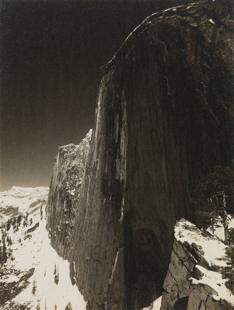 Ansel Adams Monolith The Face Of Half Dome From The Portfolio