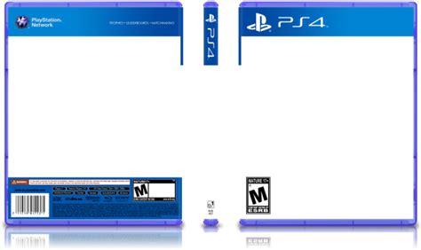 Download Playstation 4 Game Case Template Psd Hd Transparent Png