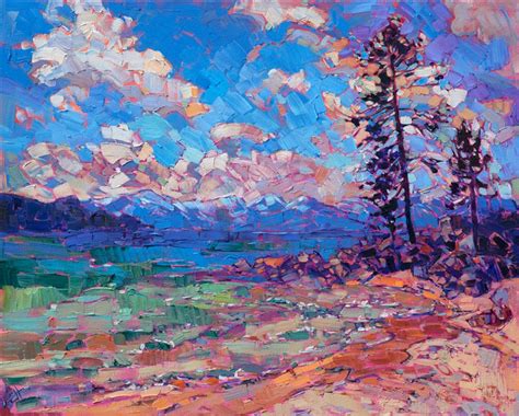Tahoe Color Contemporary Impressionism Paintings By Erin Hanson