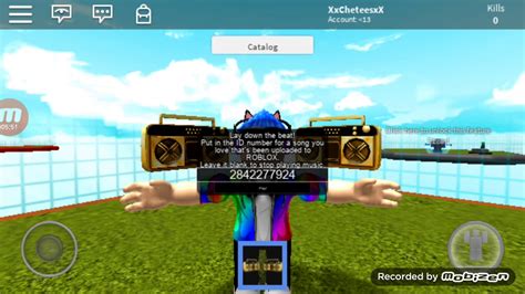When the library was released, they released the main identifier of any object on the library as its id. Roblox ID code for song - YouTube