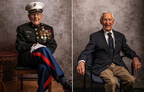 Portraits Of Honor Photographing The Last Of The Wwii Veterans Petapixel