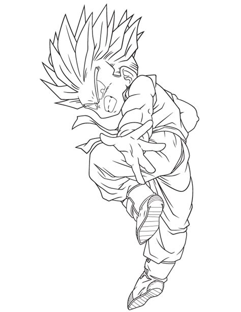 Download and print these dragon ball z goku super saiyan 2 coloring pages for free. Dragon Ball Z Coloring Pages Super Saiyan 5 - Coloring Home