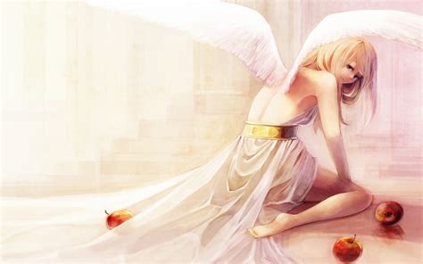 Female anime character, anime girls, white hair, long hair, sky. Sad Anime Wallpaper (64+ images)