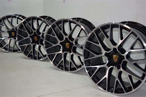 20 Porsche Macan Factory Oem Rs Spyder 20 Authentic Wheels Rims Rare