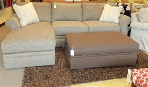 Broyhill Veronica Sectional W Chaise Traditional Sectional Sofas